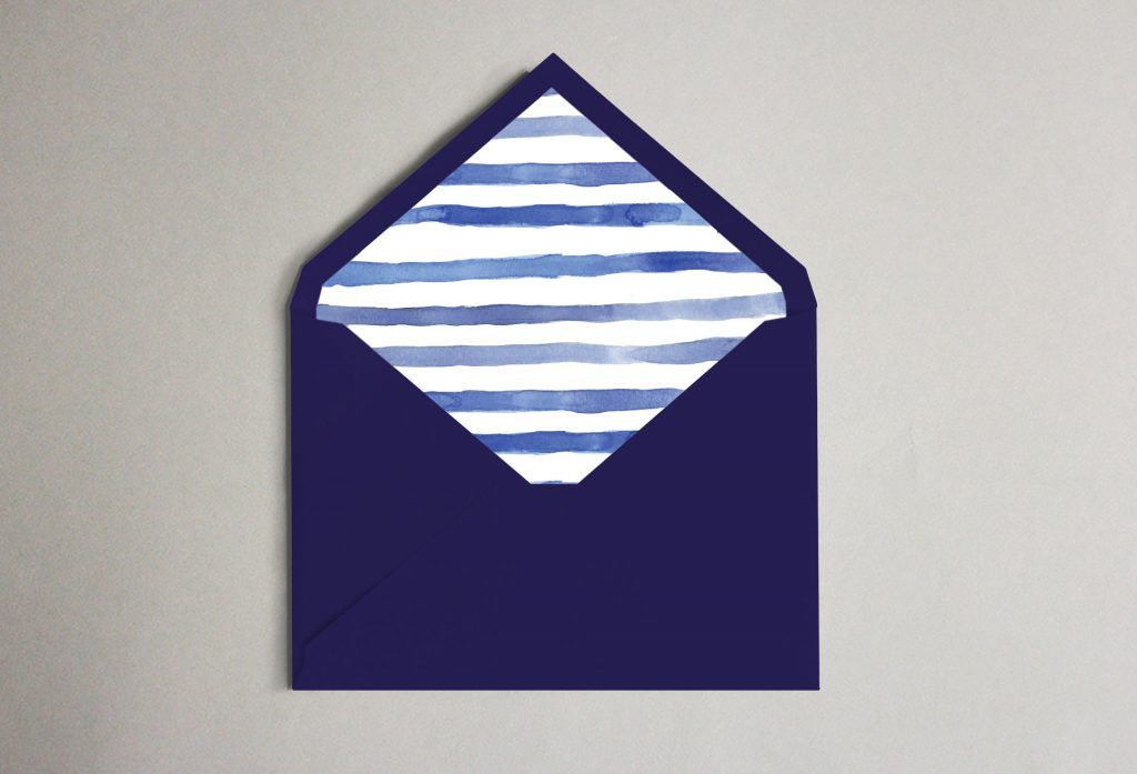 sobre invitación marinera faro mar