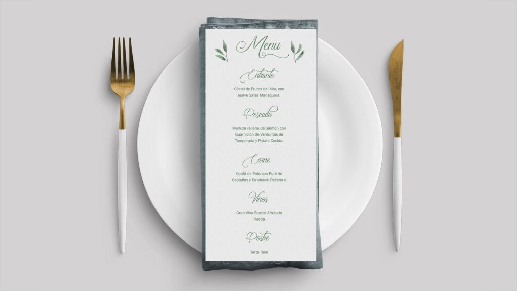 menu naturaleza minuta