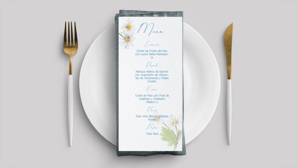 menu margaritas