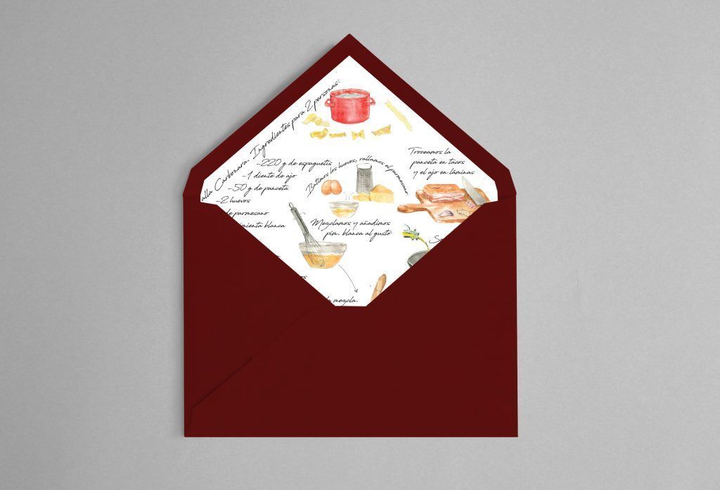invitación personalizada de Pilar y Sergio