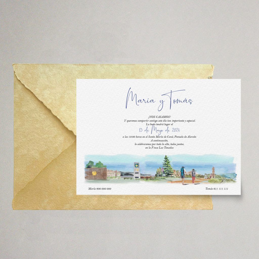 Invitación Camino de Santiago