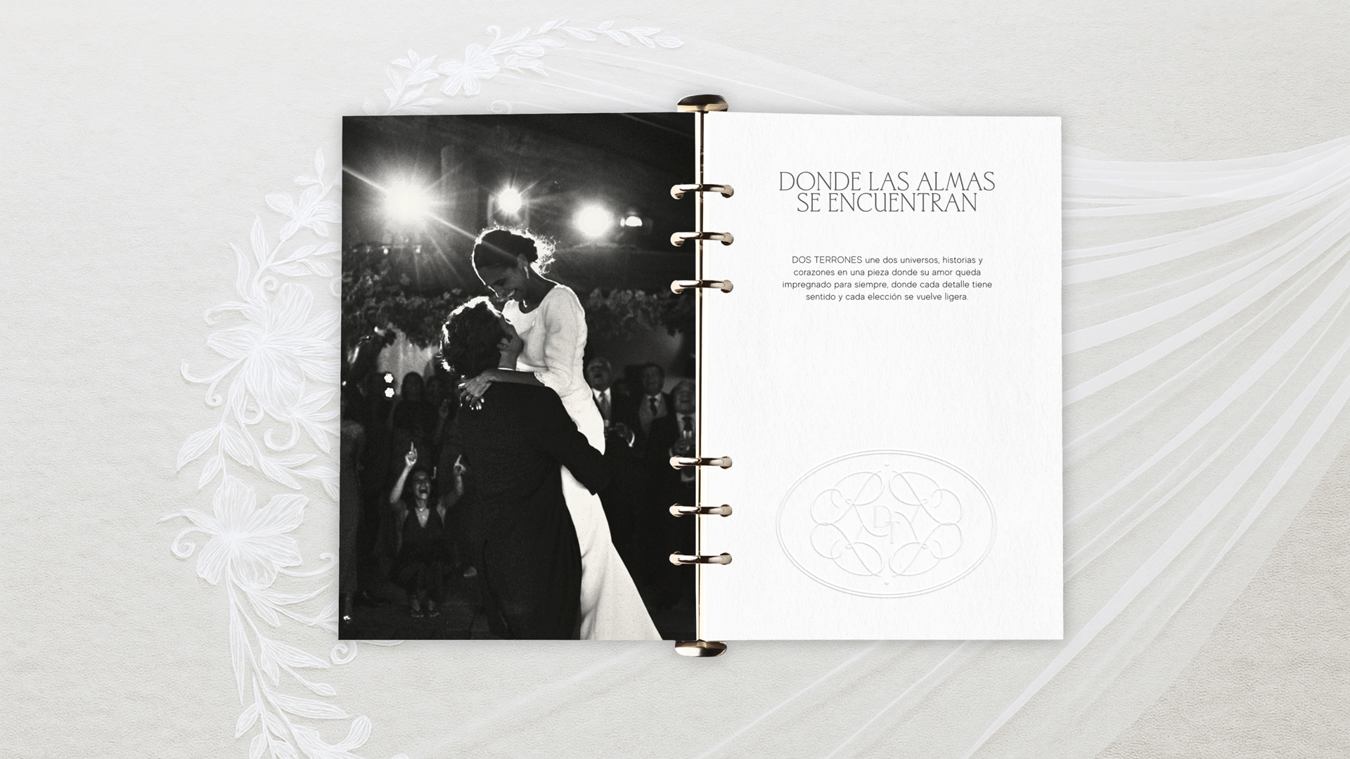 Opiniones de novios sobre papelería de boda personalizada Dos Terrones