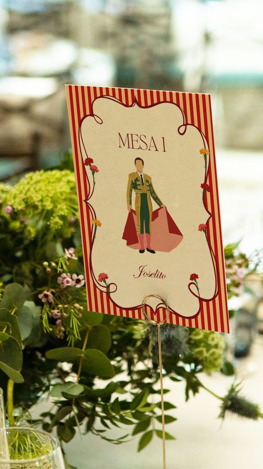 Mesero boda plaza toros tradicional español