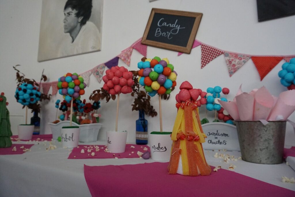 pizarras comunion candy bar lettering a mano