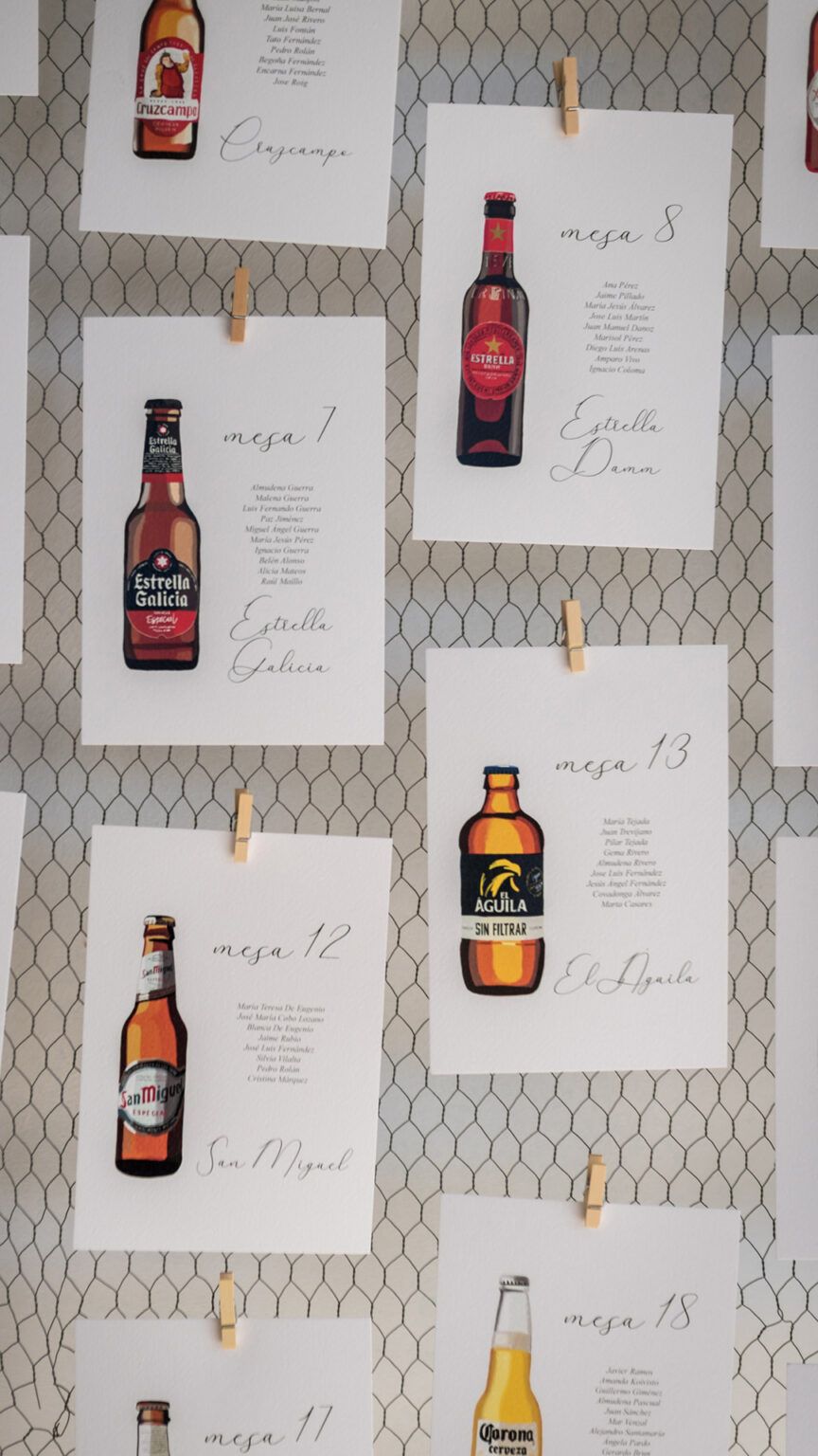 seating plan cervezas boda