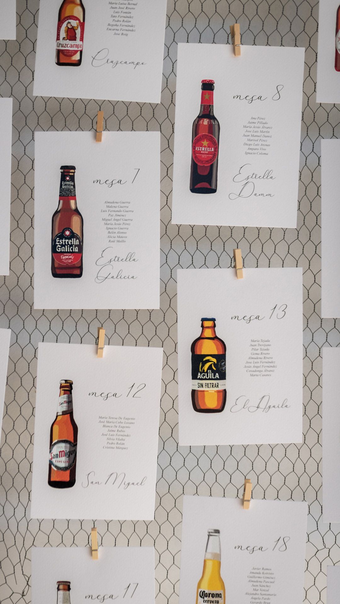 seating plan cervezas boda