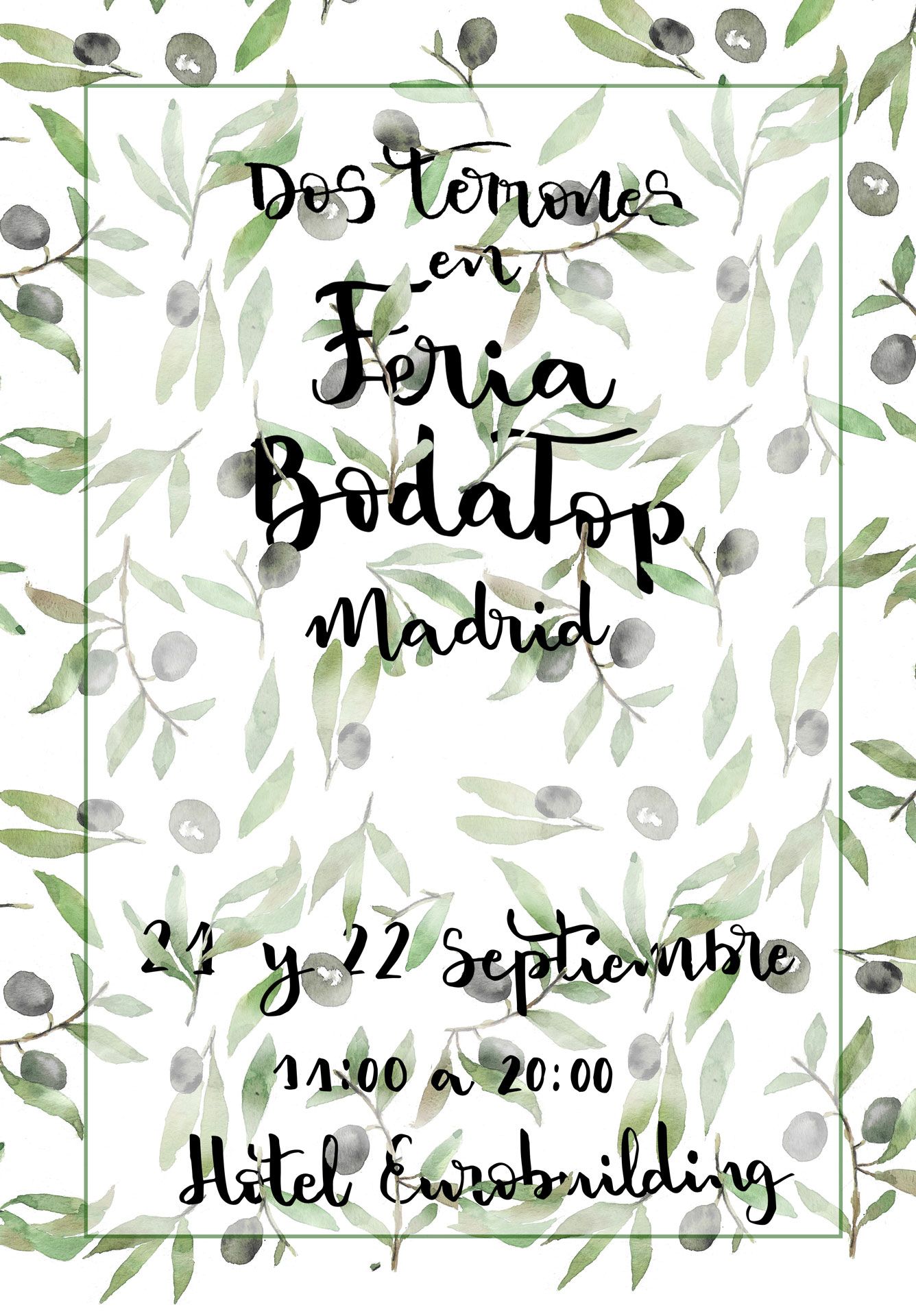 dos terrones en la feria bodatop de madrid