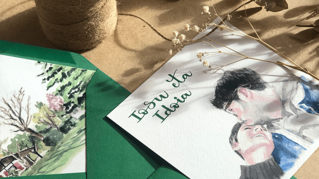 invitación personalizada de Iosu e idoia