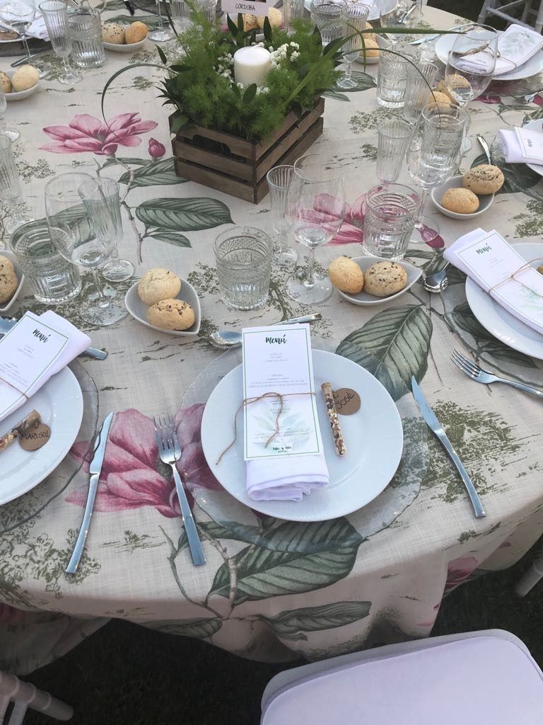 minutas de boda con lettering