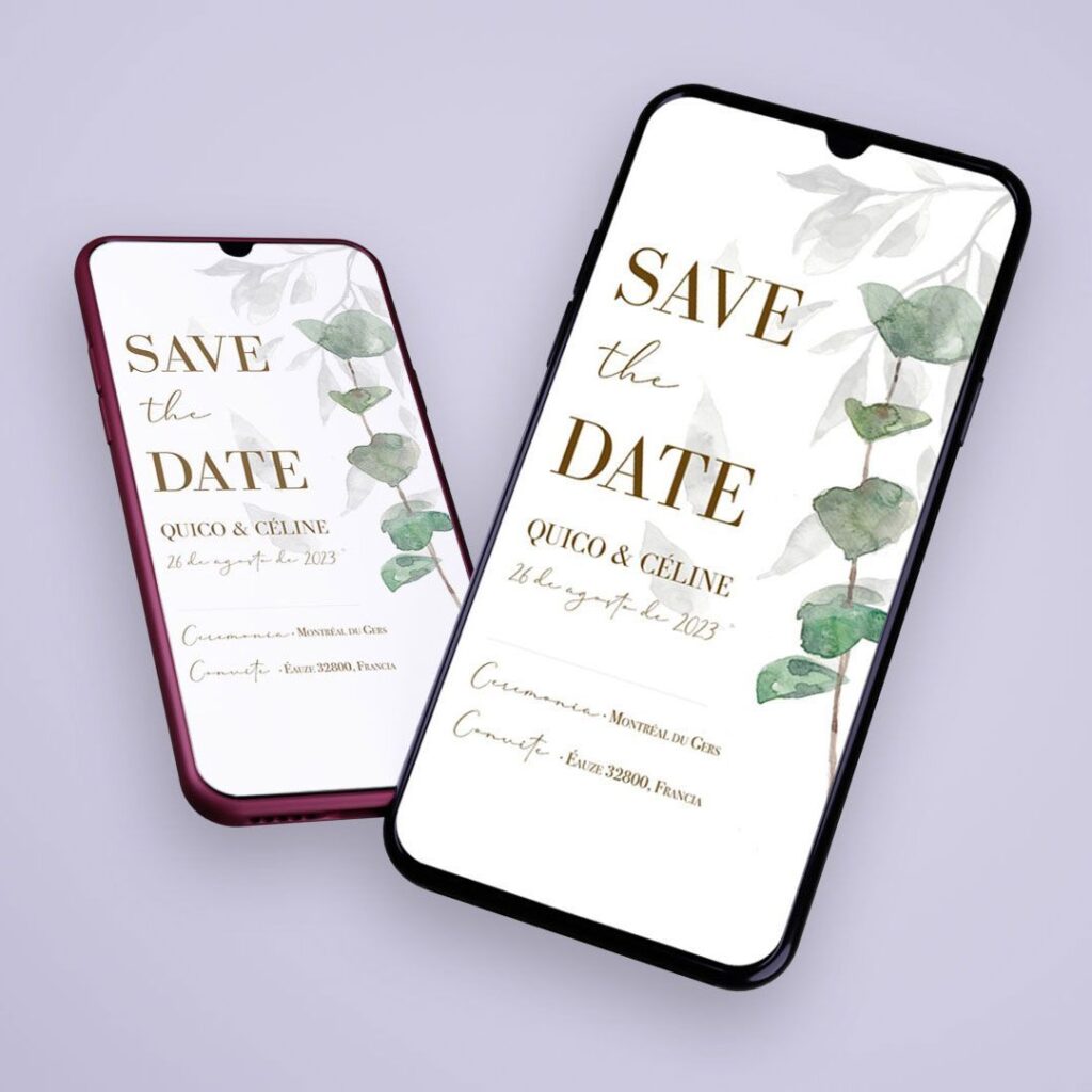 save the date digital