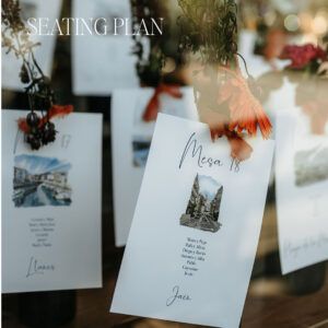 seating plan mesa boda personalizados