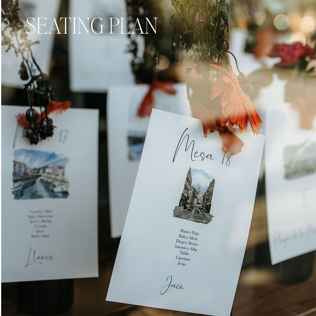 seating plan mesa boda personalizados